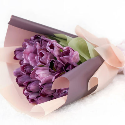Blooming Spring Tulip Bouquet - Heart & Thorn flower delivery - USA delivery