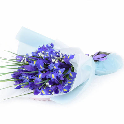 Lavish Lavender Iris Bouquet from Heart & Thorn USA - Flower Gift - USA Delivery
