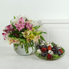 Livewire Lilies Chocolate Dipped Strawberries & Flower Gift - Heart & Thorn flower delivery - USA delivery