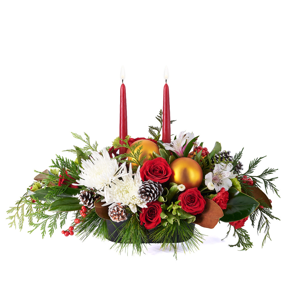 holiday, christmas, Mixed Floral Arrangement, Mix Floral Arrangement, Floral Arrangement, Set 24018-2021, holiday floral delivery, delivery holiday floral, christmas arrangement usa, usa christmas arrangement