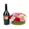 Simple Pleasures Flowers & Baileys Gift from Heart & Thorn USA - Flower Gift Basket - USA Delivery