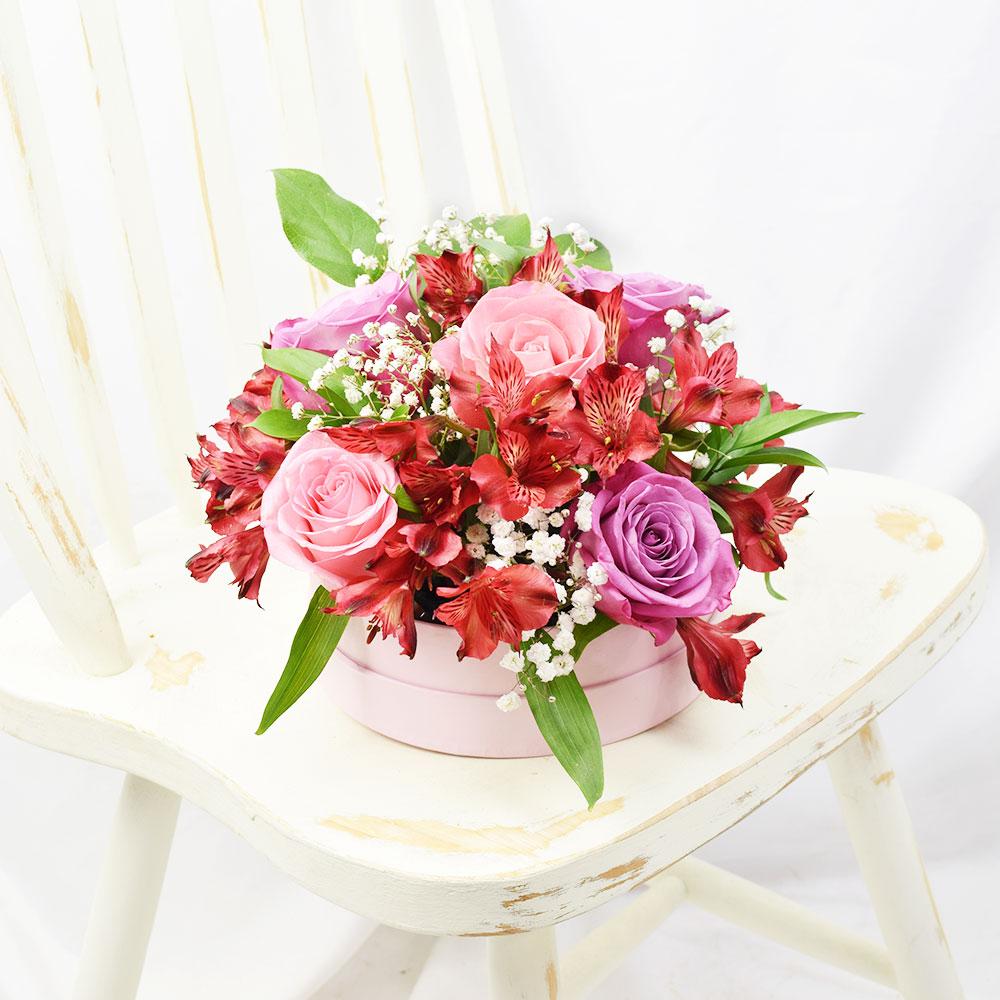 Soft Radiance Mixed Arrangement - Heart & Thorn flower delivery - USA delivery