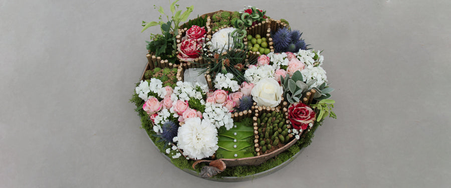 Circular Flower Arrangement