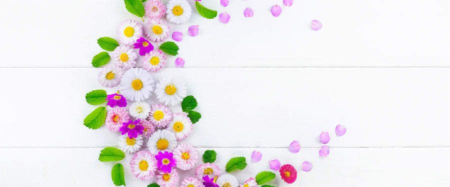 Crescent Flower Arrangement