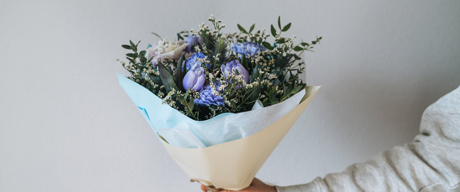 Triangular Flower Arrangement