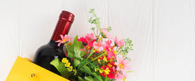 Flower & Wine Gifts Delivered to America