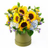 Charming Amber Sunflower Arrangement from Heart & Thorn USA - Flower Gift - USA Delivery