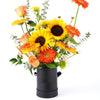 Exalted Amber Sunflower Arrangement from Heart & Thorn USA - Flower Gift - USA Delivery