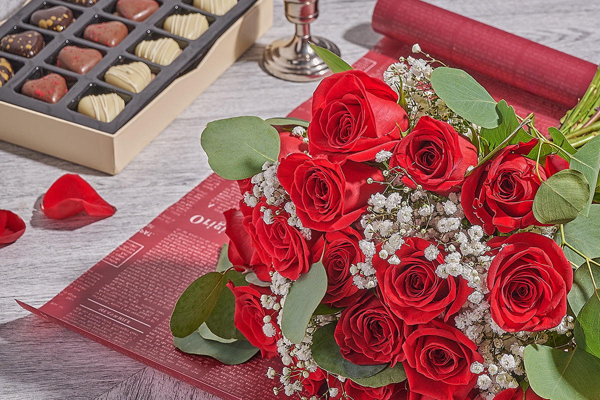 Floral arrangement prepared for same-day delivery in Los Angeles
