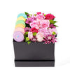 Mother's Day Macaron & Flower Gift Box from Heart & Thorn USA - Flower Gift Basket - USA Delivery