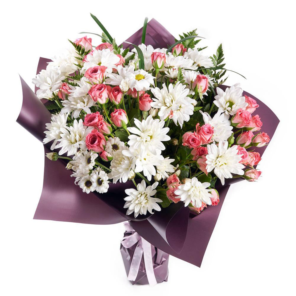 Pure & Pristine Daisy Bouquet