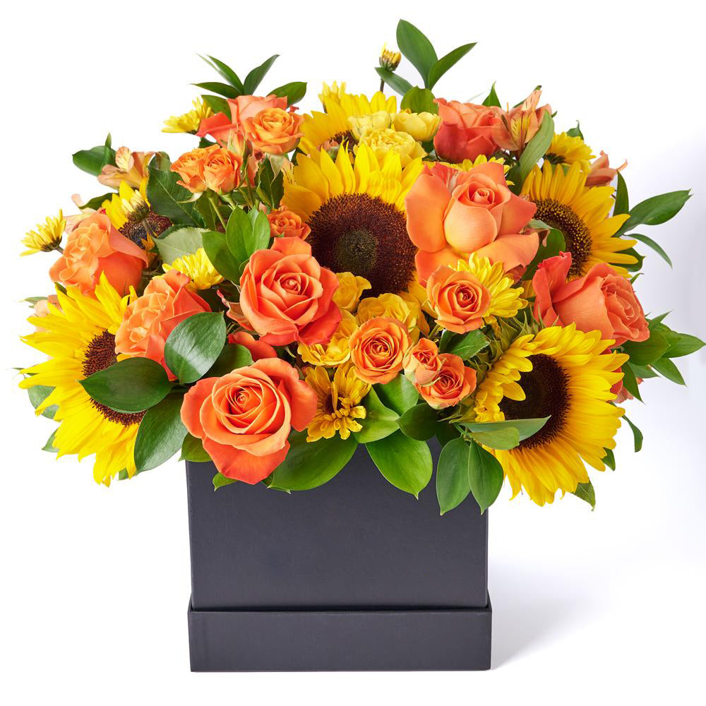 You Are My Sunshine Sunflower Box Gift - Heart & Thorn flower delivery - USA delivery