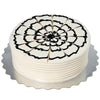 Black + White Cakelet - Heart & Thorn gourmet delivery - USA delivery