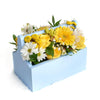 Blue Garden Box Arrangement - Heart & Thorn flower delivery - USA delivery