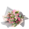 Blushing Notes Mixed Rose Bouquet from Heart & Thorn USA - Flower Gift - USA Delivery
