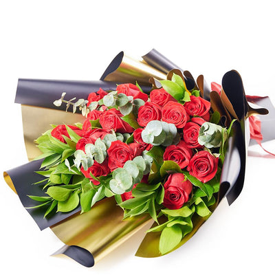 Classic Rose Bouquet - Heart & Thorn Flower Delivery - USA delivery