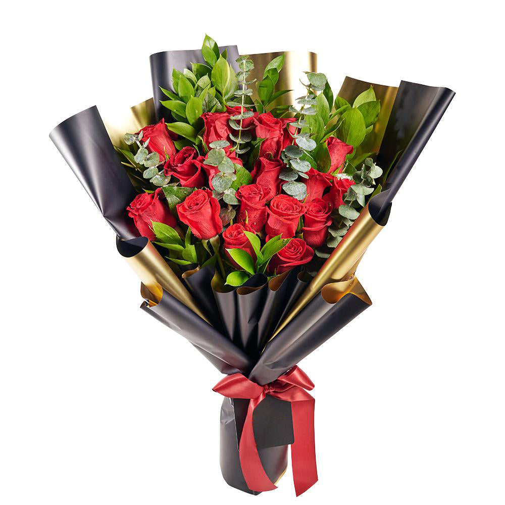 Classic Rose Bouquet - Heart & Thorn Flower Delivery - USA delivery