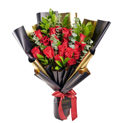 Classic Rose Bouquet - Heart & Thorn Flower Delivery - USA delivery