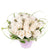 Exceptional White Rose Arrangement