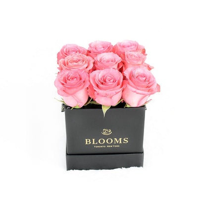 Impeccable Pink Rose Hat Box - Heart & Thorn flower delivery - USA delivery