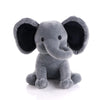 Large Grey Plush Elephant - Heart & Thorn - USA gift delivery