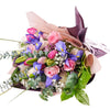 Lavender Whispers Mixed Iris Bouquet - Heart & Thorn flower delivery - USA delivery