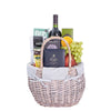 Luxurious Fresh Delight Kosher Wine Gift Basket from Heart & Thorn USA - Kosher Gourmet Gift Basket - USA Delivery