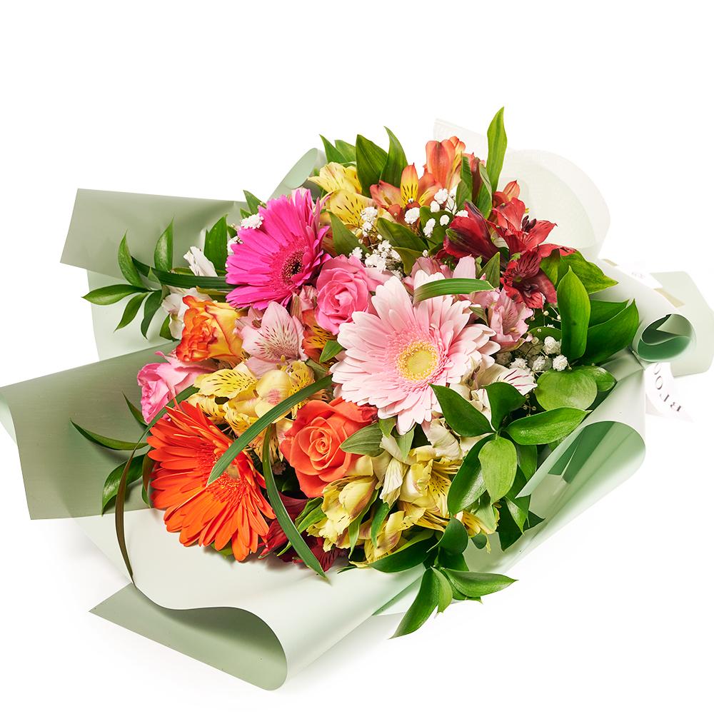 Parisian Brilliance Peruvian Lily Bouquet - Heart &amp; Thorn flower delivery - USA delivery