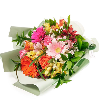 Parisian Brilliance Peruvian Lily Bouquet - Heart & Thorn flower delivery - USA delivery