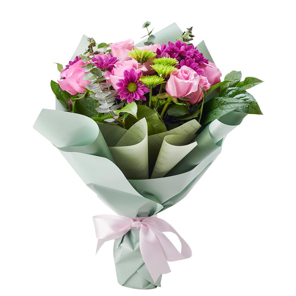 Secret Garden Mixed Floral Bouquet - Heart & Thorn flower delivery - USA delivery