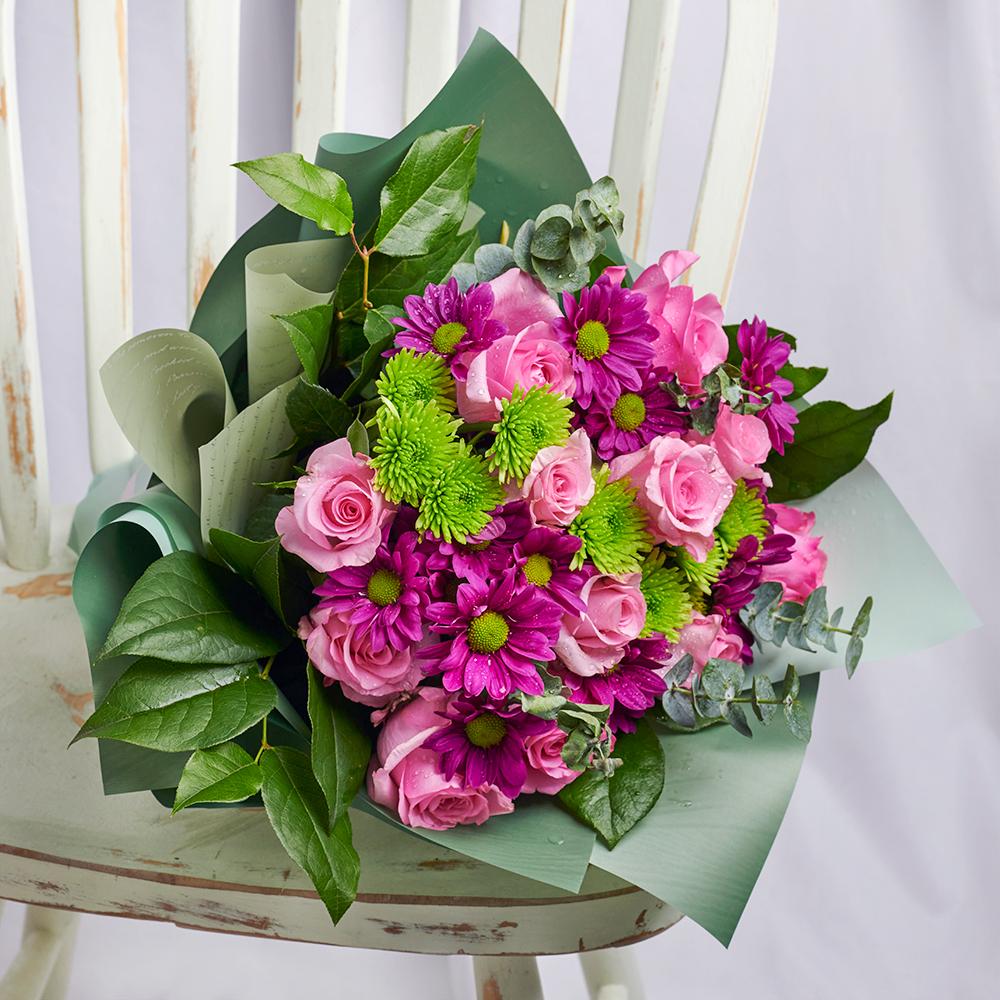 Secret Garden Mixed Floral Bouquet - Heart & Thorn flower delivery - USA delivery
