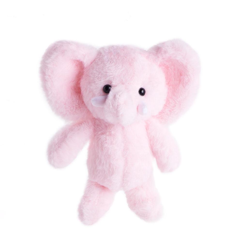 Small Pink Plush Elephant - Heart & Thorn - USA baby gift delivery