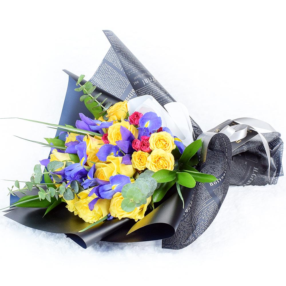 Summer Meadow Mixed Floral Bouquet - Heart &amp; Thorn flower delivery - USA delivery