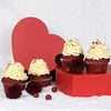 Valentine's Day Red Velvet Cupcakes - Heart & Thorn gourmet delivery - USA delivery