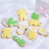 Yellow Welcome Baby Cookie Box - Heart & Thorn - USA cookie delivery